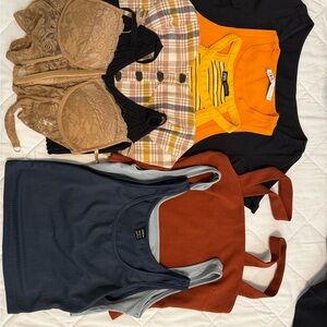 Women’s Multicolor Tank Tops Set 9 Piece, S / 2. Zara/Lulus